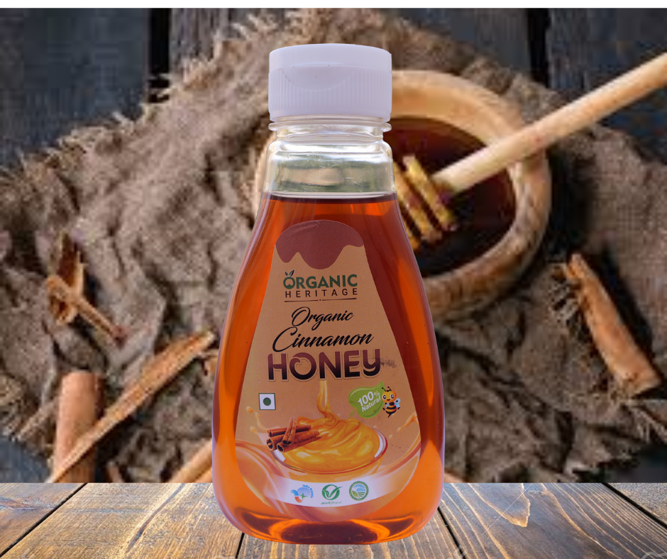 Organic Cinnamon Honey