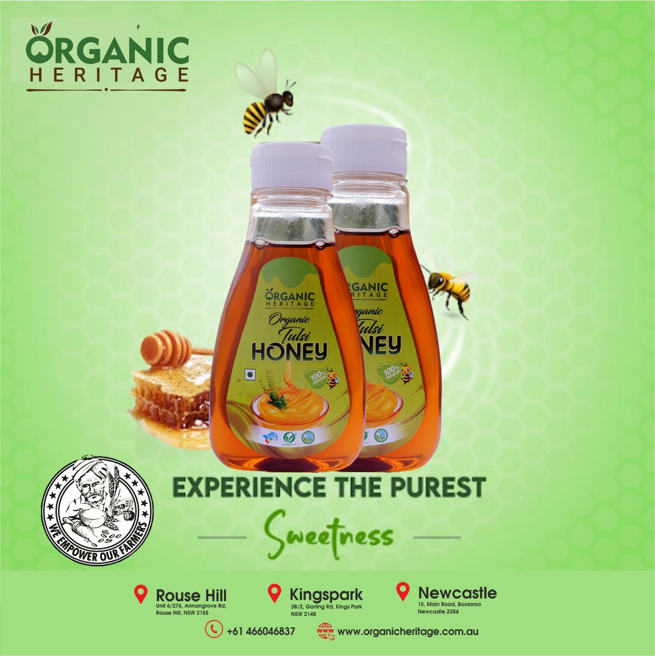 Organic Tulsi Honey