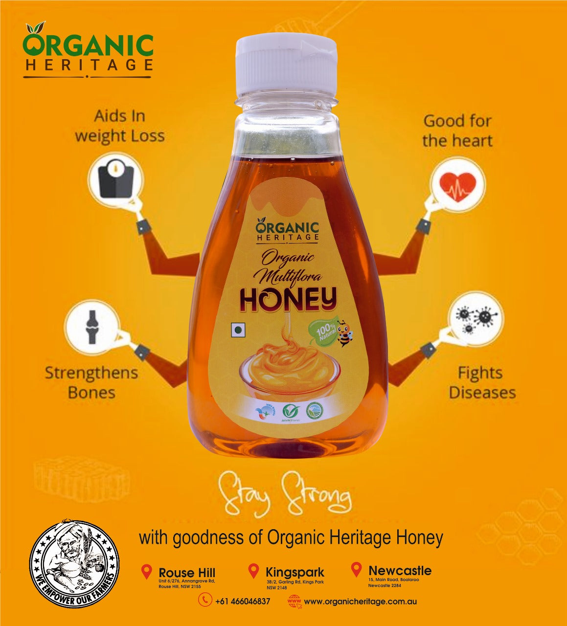 Organic Multiflora Honey