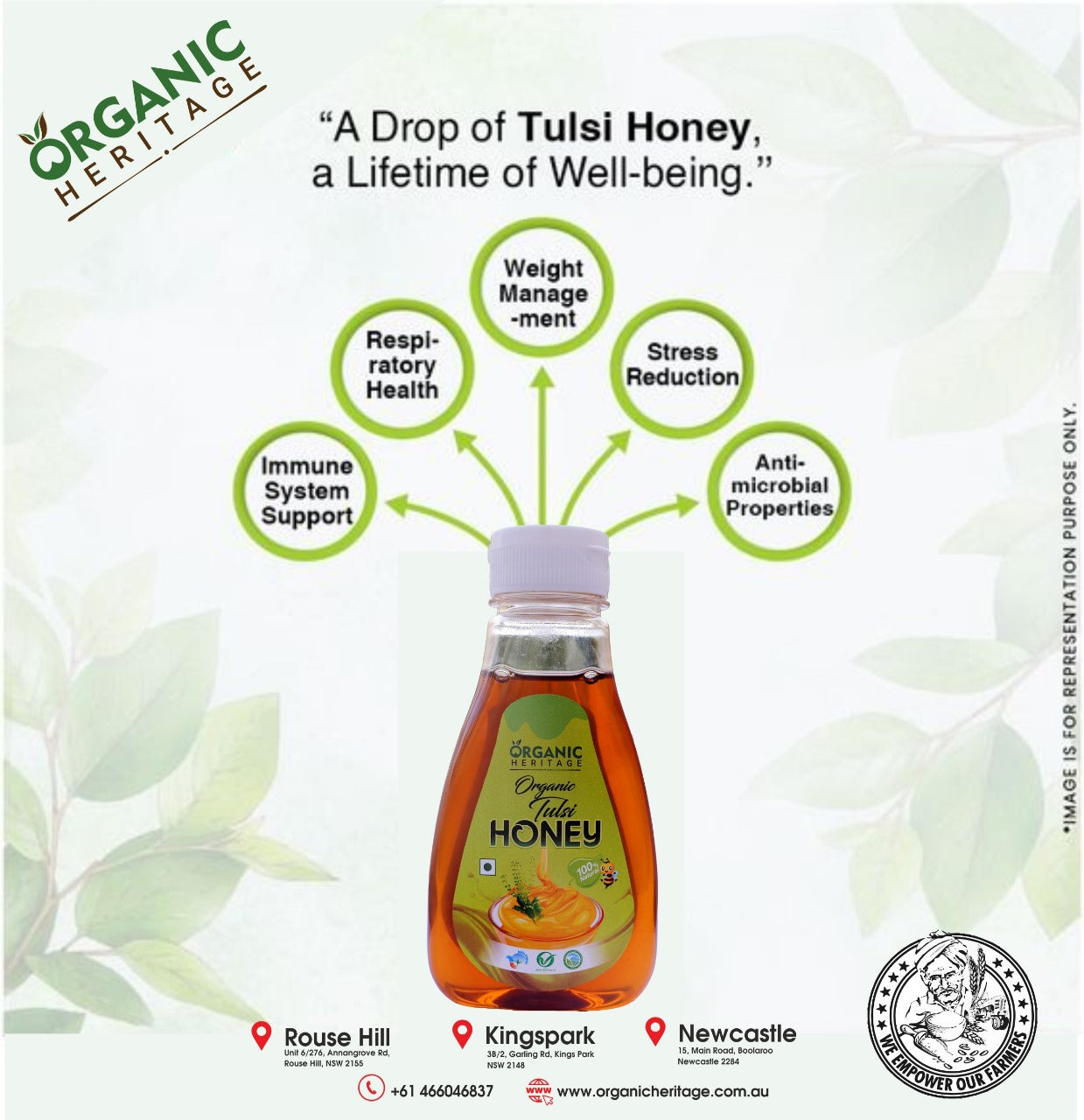 Organic Tulsi Honey